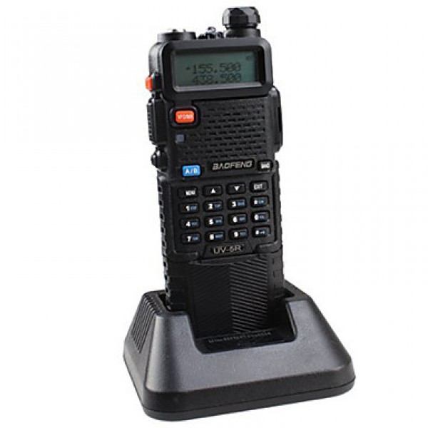 Dual Band UHF/VHF Radio Transceiver With Upgrade Version 3800mah Battery With Earpiece