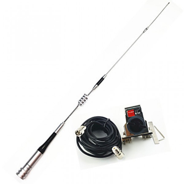 Mobile Ham Radio Antenna Diamond Antenna U/VMetal Car Antenna Mount Holder Diamond K-335m Antenna Cable