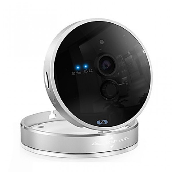HD Wireless Night Vision IP Camera Alarm Including Tempreature & Humidity Sense, with 3pcs Wireless Alarm Sensors